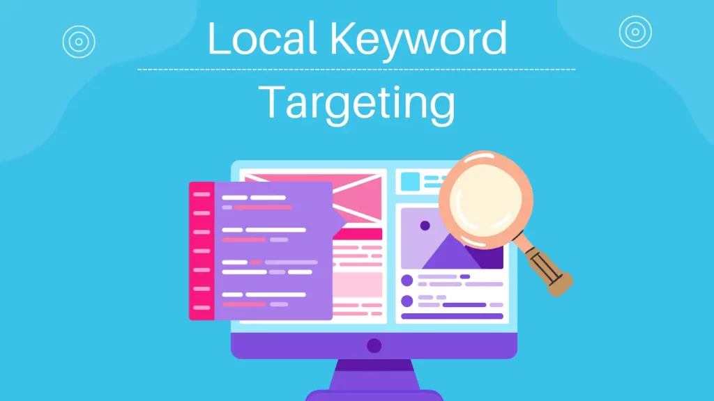 computer-generated graphics of Local Keyword Targeting for Local SEO in Toronto